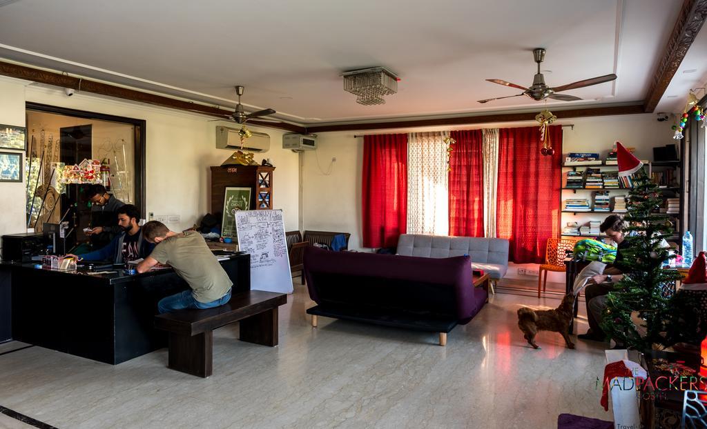 Madpackers Delhi Vandrarhem New Delhi Exteriör bild